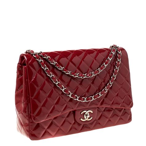 red leather chanel bag|authentic chanel tote bag.